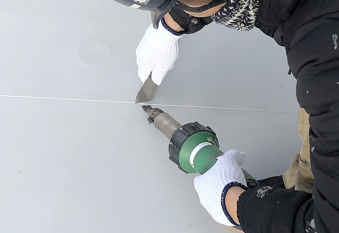 塩ビシート防水